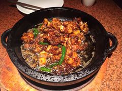 石锅沸腾牛蛙-绿茶餐厅(蓝色港湾店)