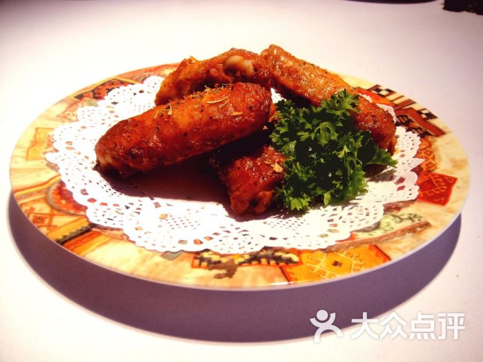 摩尔卡西餐厅-香浓鸡中翼-菜-香浓鸡中翼图片-天津美食-大众点评网