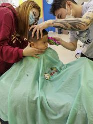 -爆米花儿童美发乐园