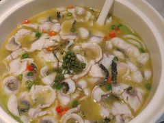 青花椒砂锅鱼-敬李白·江南小馆(万达店)