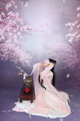 -后宫·古装汉服京剧儿童亲子全家福摄影