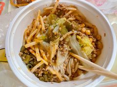 笋尖肉沫干拌粉-桂林米粉(洋桥店)
