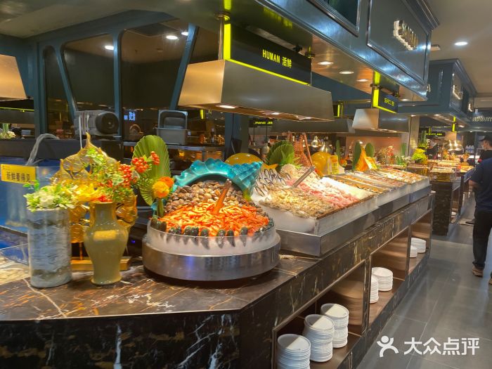 苏格里岛自助海鲜烤肉(青秀万达店)自助取餐区图片