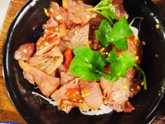 香菜拌牛肉-爷门串串(江南西店)