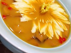 松茸菌菇莲花汤-福慧慈缘素食餐厅(王府井店)
