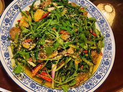 椒麻年糕爆牛舌-杨记隆府(白象街店)