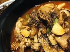 黑松露蘑菇田鸡-云海肴·汽锅鸡·云南菜(天津国金汇店)