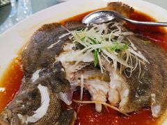 清蒸多宝鱼-港湾宴会厅(京基百纳店)