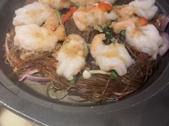 粉丝裹虾-绿茶餐厅(北京世纪金源店)