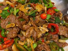 小炒黄牛肉-益健名厨海鲜城(夏湾店)