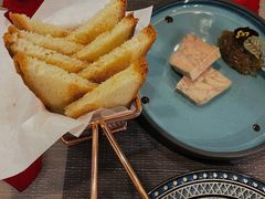 秘制鹅肝配面包GooseLiver-LA CREPERIE BRETONNE布列塔尼法式餐厅(天童北路店)