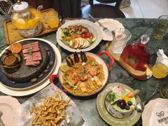 西班牙海鲜风情饭-秘密旅行Bonjour(黑金冠 江南西店)