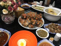 -七的湖·晚芳亭·阳澄湖农家菜·大闸蟹(莲花岛店)