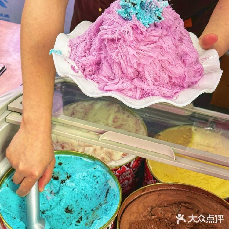 天津新开的❗️豪华版巧克力绵绵冰太诱人啦❗️