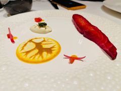 挪威烟熏三文鱼水晶黄瓜香槟奶油-福楼法餐厅FLO