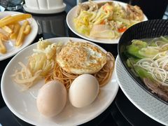 -唐拉雅秀酒店-西锦汇空中BBQ·思创餐厅