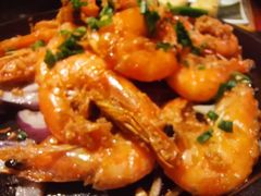 金蒜铁板烤大虾-南京大牌档(香港广场店)