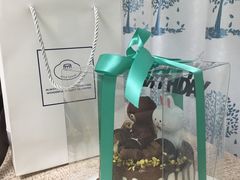 line巧克力蛋糕-半勺舒舒生日蛋糕店