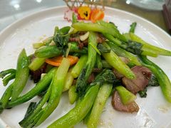 芥兰炒叉烧-合晋食府(广州合晋帝苑酒店)