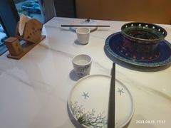餐具摆设-祥源胡同·涮牛羊肉火锅(花桥店)