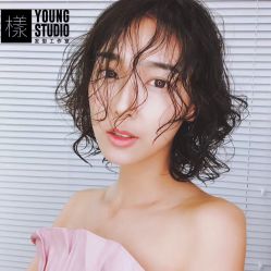 -INS羽毛接发·巴黎画染