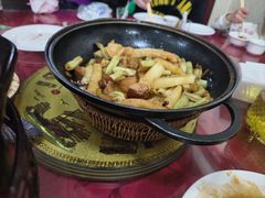 -北京龙庆四季香农家饭庄·灶台鱼·碳烤虹鳟鱼(龙庆峡店)