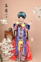 -后宫·古装汉服京剧儿童亲子全家福摄影