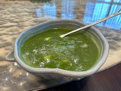 菠菜汁野米淮山煮百合（中份）-安蒂娅.悦景轩中餐厅(西乡店)