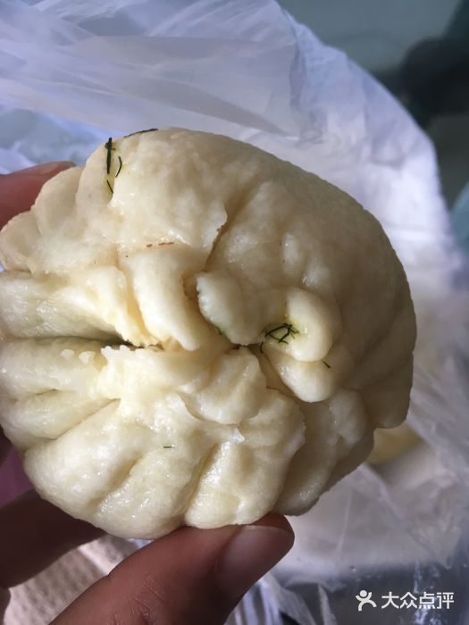 鼓楼二姑包子(军粮城分店)-茴香鸡蛋包-菜-茴香鸡蛋包图片-天津美食