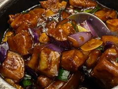鱼香茄子煲-老客站酒楼(金花南路店)