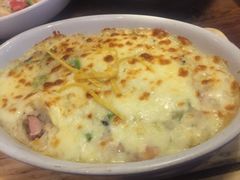 香草芝士鸡肉菌菇焗饭-塔可墨西哥餐厅(新城市广场店)
