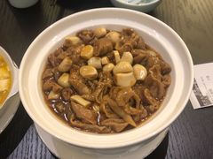 腊八蒜肥肠-勺园中餐厅