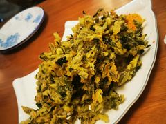 炸花椒芽-钰田大院·碳烤虹鳟鱼·怀柔地道农家菜(雁栖湖店)