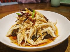 椒香炝腐竹-粗茶淡饭·隐庐私厨(东亭店)
