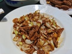 葱爆羊肉-紫光园·烤鸭·北京菜(团结湖店)