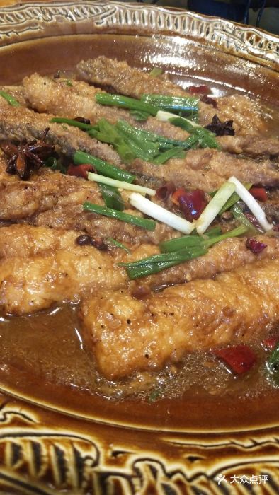 小西湖饭店特色鱼尾图片 - 第1张