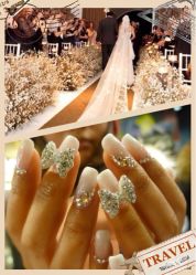 糖果指甲造型 新娘甲-光SPA科技美肤