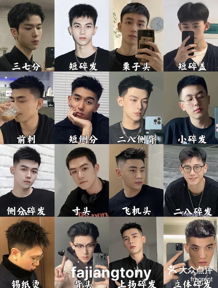 男神发型怎么选