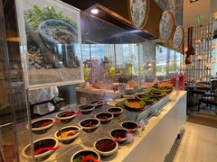 自助调料区-松咖啡自助餐厅·松北香格里拉