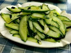 蒜泥黄瓜-小觉林素菜馆