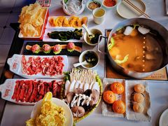 手打牛筋丸-鲜牛记潮汕牛肉火锅(双井店)