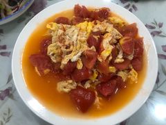 西红柿炒鸡蛋-清真·伊清阁餐厅