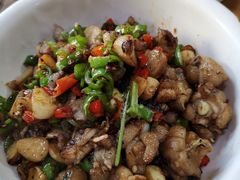 干锅青椒炒牛蛙-笨罗卜浏阳菜馆(星沙店)