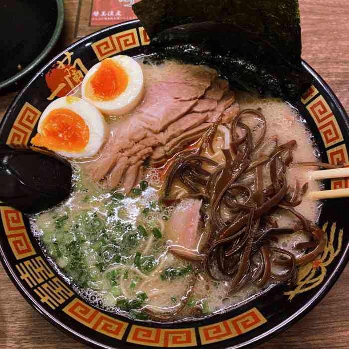 一兰拉面(博多店)-"话说博多的特色就是拉面,而一兰则是拉面必.