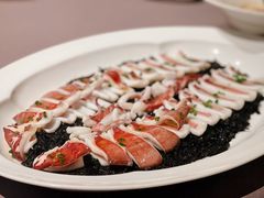 头水紫菜蒸海钓大鱿鱼-上海滩餐厅(BFC外滩金融中心店)