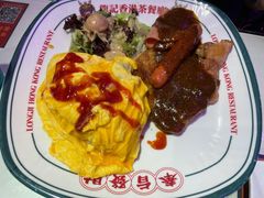 黑椒鸡扒蛋包饭-龙记·香港茶餐厅(海上世界店)