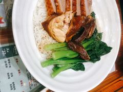 烧鹅拼叉烧饭-香港新记茶餐厅(湖墅南路店)