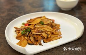 Chicken Oil and Abalone Sauce Wild Mountain Mushrooms
