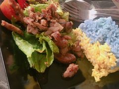 -蝶豆花蓝面条