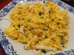 银鱼炒蛋-呼吸森林·生态农庄农家乐私房菜